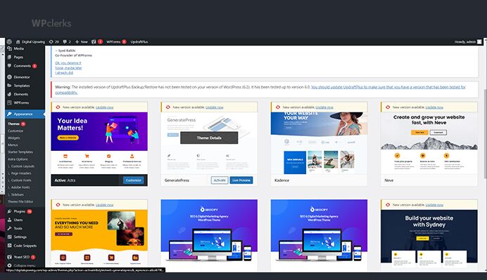 How To Change a WordPress Theme of Your Existing Website Without ...